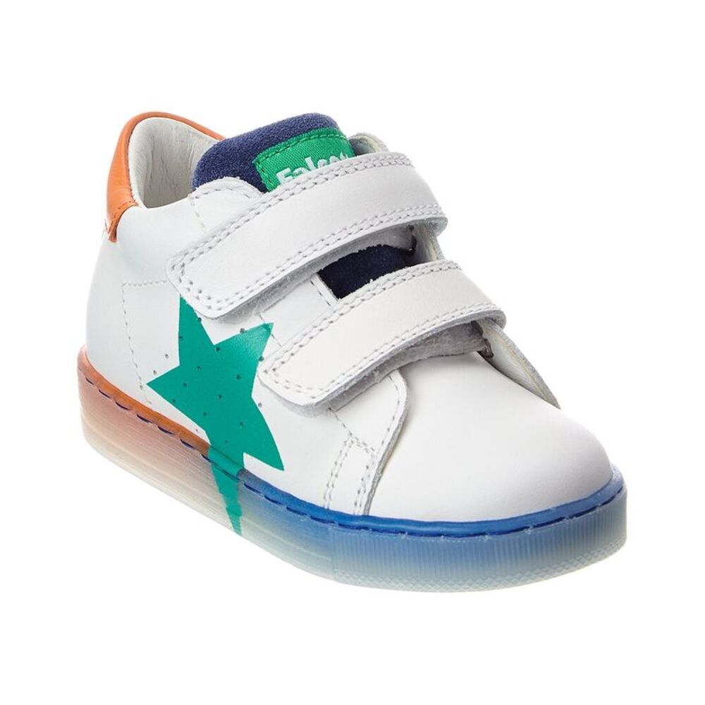 Naturino Falcotto Salazar 3 Leather Sneaker, White